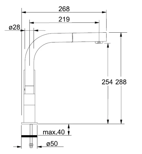 Смеситель Franke Planar Angolo 020 хром фото 2