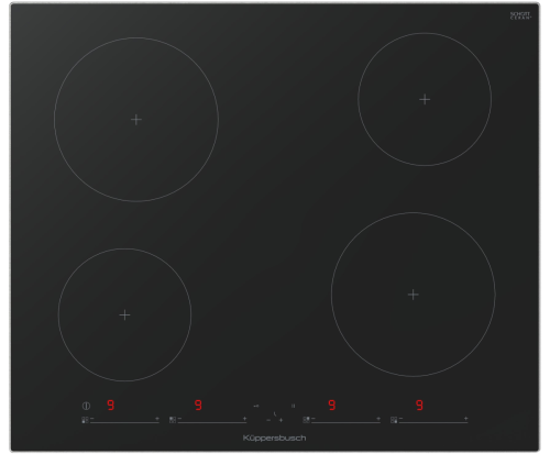 Индукционная варочная панель Kuppersbusch KI 6130.0 SE стальная рамка