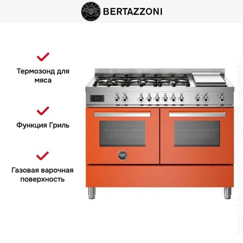 Варочный центр Bertazzoni PRO126G2EART фото 3