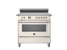 Варочный центр Bertazzoni, с индукционной варочной панелью и электрическим духовым шкафом, 90 см Слоновая кость