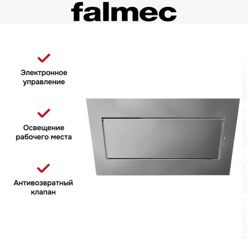 Вытяжка Falmec Quasar 120 Vetro (800) STEC gray фото 4