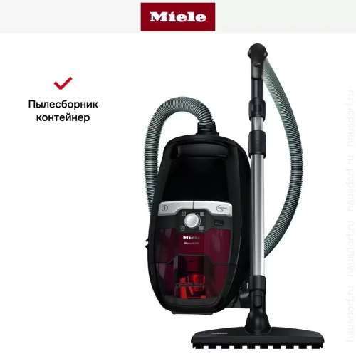 Пылесос Miele SKRR3 Blizzard CX1 Jubilee чёрный обсидиан фото 7