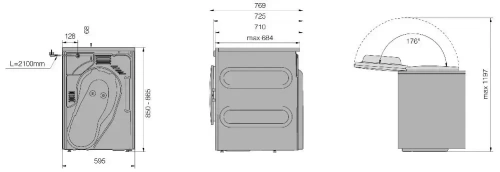 Профессиональная сушильная машина Asko TDC1481HC.S фото 3