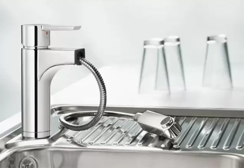 Смеситель Blanco Pylos-S нержавеющая сталь фото 5