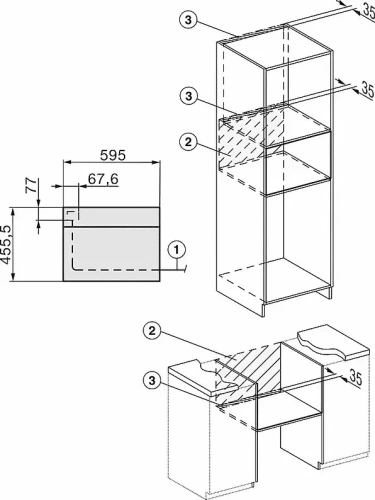 Встраиваемая микроволновая печь Miele H 7140 BM EDST/CLST фото 6