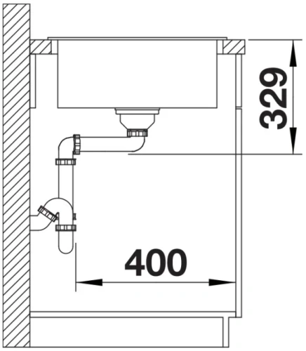 Мойка BLANCO LEGRA XL 6 S Silgranit антрацит фото 7
