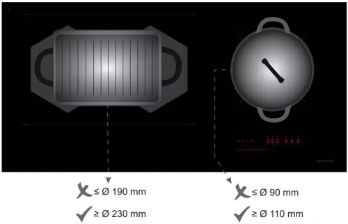 Индукционная варочная панель Barazza 1PIDC90N фото 4