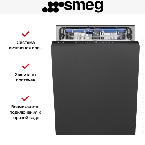 Встраиваемая посудомоечная машина Smeg STL342CSL фото 11
