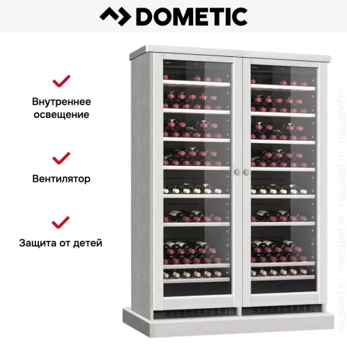 Винный шкаф Dometic C125G Double Wooden Loft White фото 7