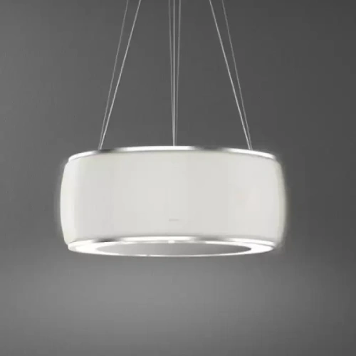 Вытяжка Falmec SOFFIO IS.58 White Satin Glass фото 3