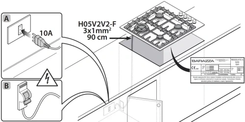 Варочная панель Barazza 1POF80 фото 3