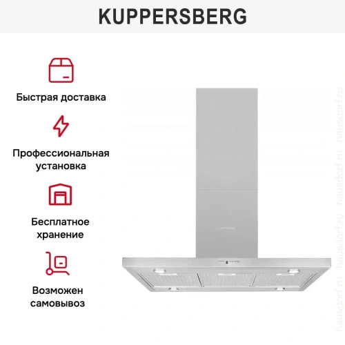 Вытяжка Kuppersberg DUDL 4 LX фото 4