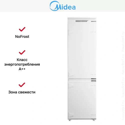 Встраиваемый холодильник Midea MDRE413FGE01 фото 7