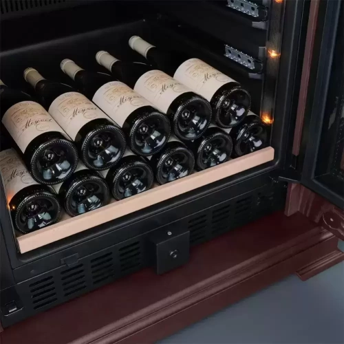 Винный шкаф Meyvel MV99PRO-KBT2 (Тёмный шоколад) фото 10