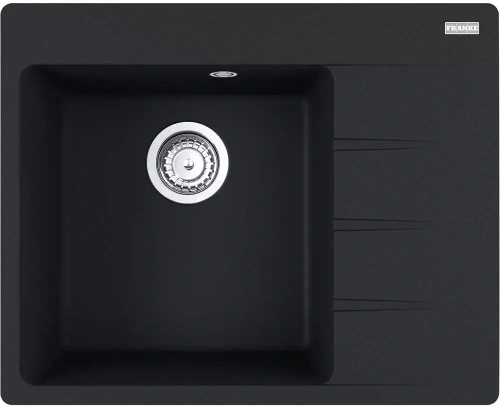 Мойка Franke Centro CNG 611/211-62 TL чаша слева черный матовый