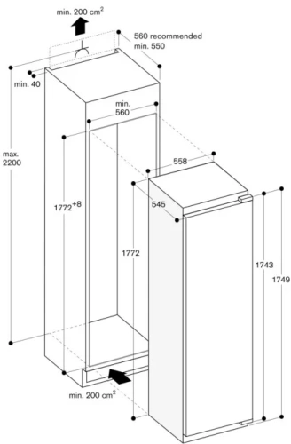 Встраиваемый холодильник Gaggenau RC282306 фото 4