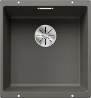 Мойка BLANCO SUBLINE 400-U Silgranit вулканический серый