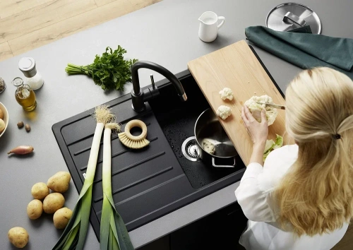 Мойка BLANCO LEGRA XL 6 S Silgranit антрацит фото 3