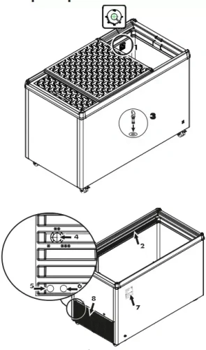 Морозильный ларь для мороженого Liebherr EFI 2853 фото 4