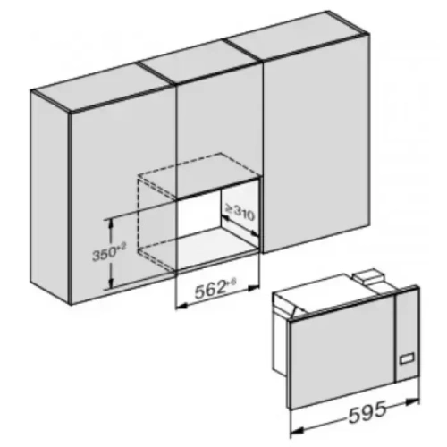 Встраиваемая микроволновая печь Miele M2230SC OBSW фото 4