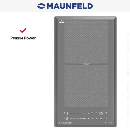 Индукционная варочная панель Maunfeld CVI292S2FLGR Inverter фото 6