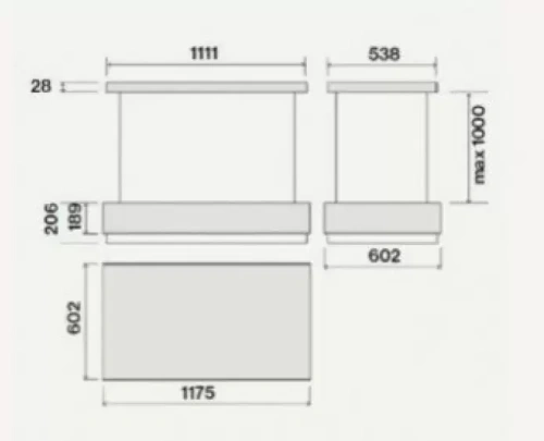 Вытяжка Falmec CIRCLE.TECH Levante 120 ISOLA white (600) фото 3