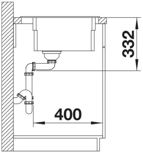 Мойка BLANCO ETAGON 8 Silgranit антрацит фото 7