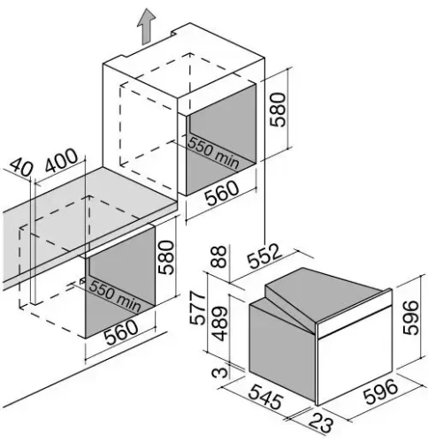 Духовой шкаф Barazza 1FEVEPN фото 8