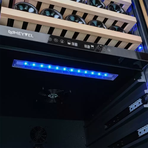Винный шкаф Meyvel MV99PRO-KBT2 (Натуральный бук) фото 14