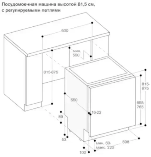 Встраиваемая посудомоечная машина Gaggenau DF480163F фото 2 Встраиваемая посудомоечная машина Gaggenau DF480163F фото 2