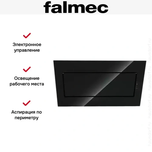 Вытяжка Falmec Green Tech QUASAR 90 vetro nero (800) фото 6