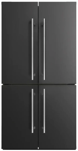 Холодильно-морозильный шкаф ILVE R91SCD/MG, матовый графит (фурн. сатинированная сталь)