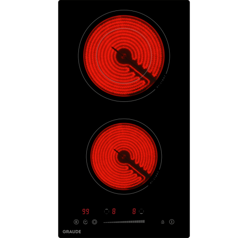 Стеклокерамическая  варочная панель GRAUDE EK 30.0 S