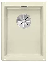 Мойка Blanco SUBLINE 320-U SILGRANIT отводная арматура InFino® жасмин