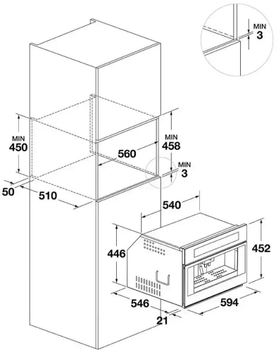 Встраиваемая кофемашина Fulgor Milano FCM 4500 TF WH фото 6