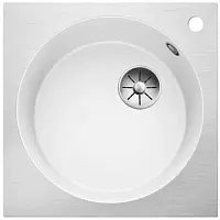 Мойка Blanco ARTAGO 6-IF/A отводная арматура InFino® белый