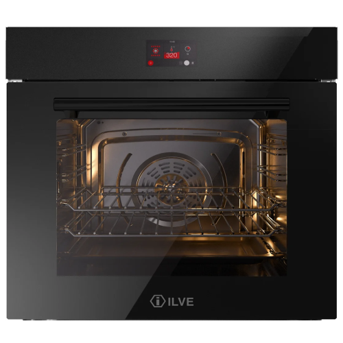 Духовой шкаф ILVE OV601GT3/BK глянцевый черный (фурн. матовый черный)