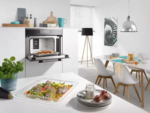 Пароварка с СВЧ Miele DGM6800 CLST фото 7