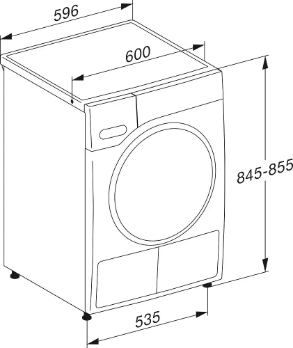 Сушильная машина Miele TSC 223 WP фото 6