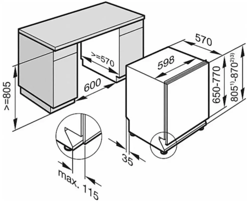 Встраиваемая посудомоечная машина Miele G 5450 SCVi Active Plus фото 6
