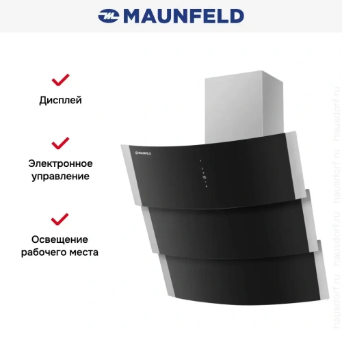 Вытяжка Maunfeld ORION 60 Glass Black фото 3