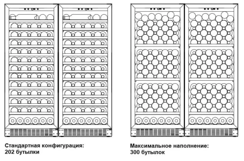 Винный шкаф Dometic C101G Double Wooden Wenge фото 2