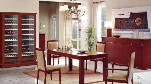 Винный шкаф Dometic C125G Double Wooden Mahogany фото 5