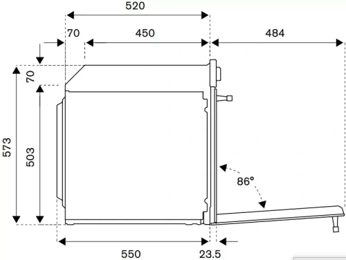 Духовой шкаф Bertazzoni F6011PROPTX/23 фото 8