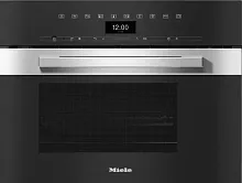 Встраиваемая пароварка с СВЧ Miele DGM7440 EDST/CLST