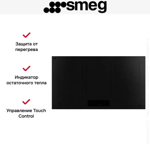 Индукционная варочная панель Smeg SIM3964MB фото 6