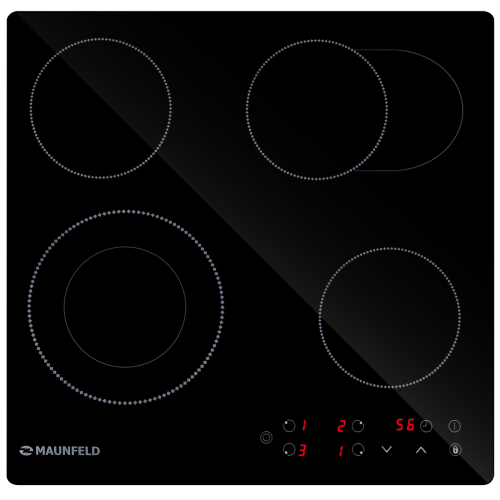 Электрическая варочная панель MAUNFELD EVCE594SMDPBK