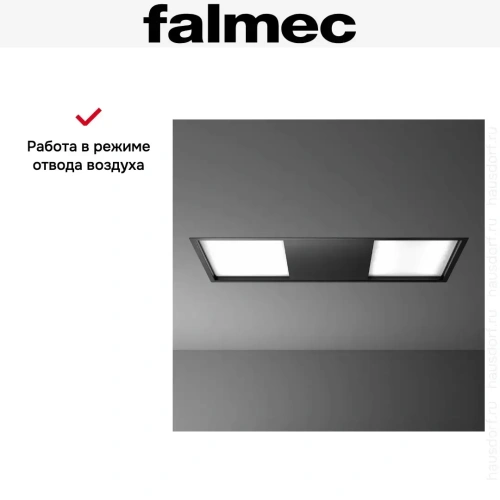 Встраиваемая вытяжка Falmec Skema 120 black фото 9