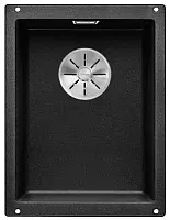 Мойка Blanco SUBLINE 320-U SILGRANIT отводная арматура InFino® антрацит