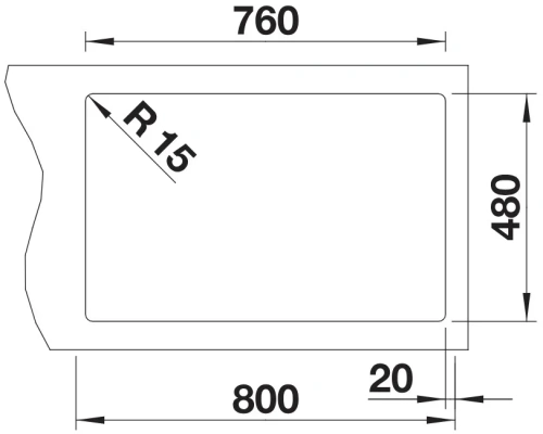 Мойка BLANCO LEGRA 8 SIlgranit кофе, чаша слева фото 4